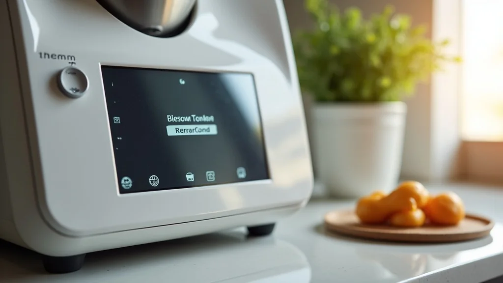 co zrobić gdy thermomix wyświetla błąd